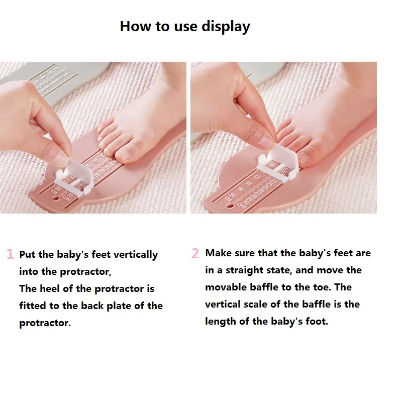 Foot Measurement Device Shoe Size Measuring Devices for 0-8 Y Kids (Multi Color Available) big image 4