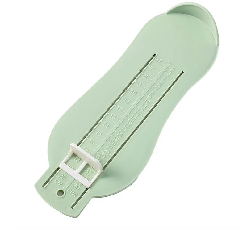 Foot Measurement Device Shoe Size Measuring Devices for 0-8 Y Kids (Multi Color Available) Green