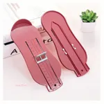 Foot Measurement Device Shoe Size Measuring Devices for 0-8 Y Kids (Multi Color Available) Hot Pink