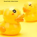Baby Shampoo Cup Cartoon Duck Baby Infant Shower Supplies Educational Water Toy Yellow image 6