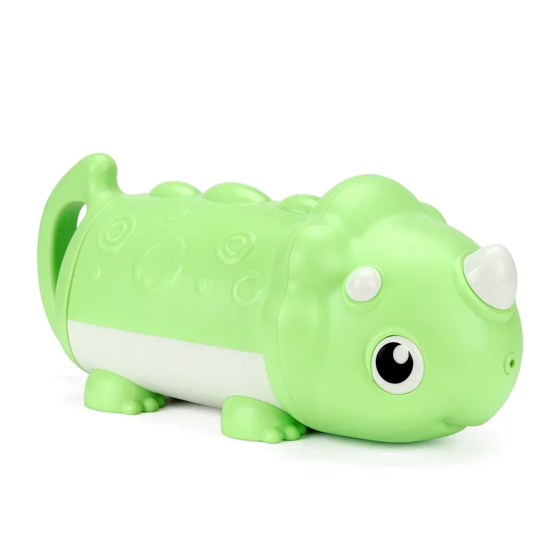 Kids Dinosaur Pull-out Water Guns Animal Character Water Blaster Squirt Guns Water Soakers Toys for Summer Swimming Pool Beach Outdoor Games Green