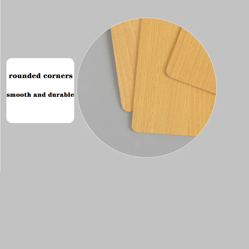 Wood Clipboard A4 Size Clipboard Butterfly Clip/Flat Head Clip Thickened Panel School Classroom Supplies big image 7