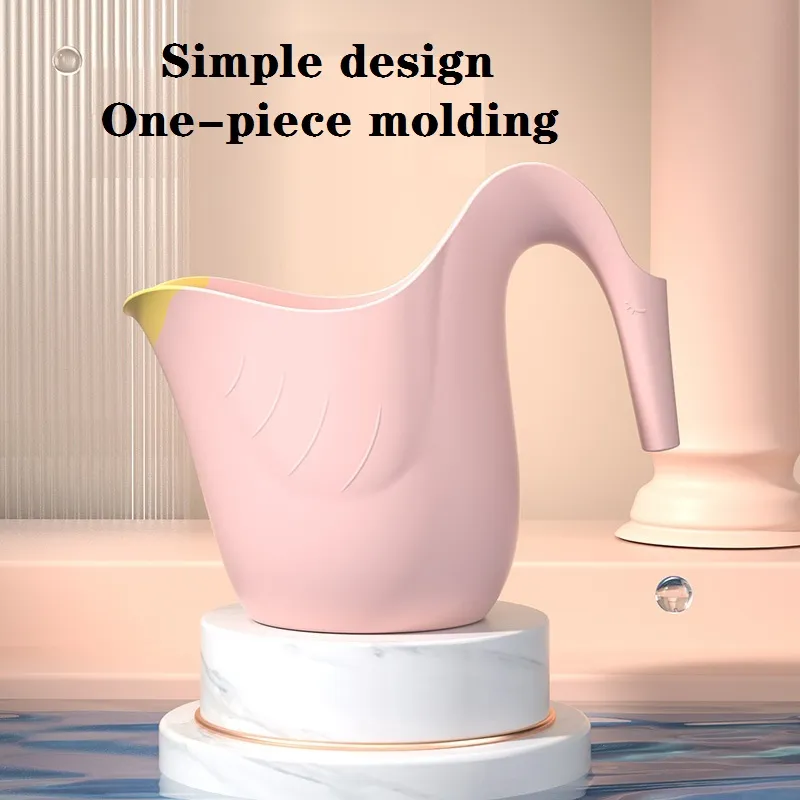 Baby Bath Time Rinse Cup Kids Shampoo Rinse Cup with Ergonomic Handle big image 2