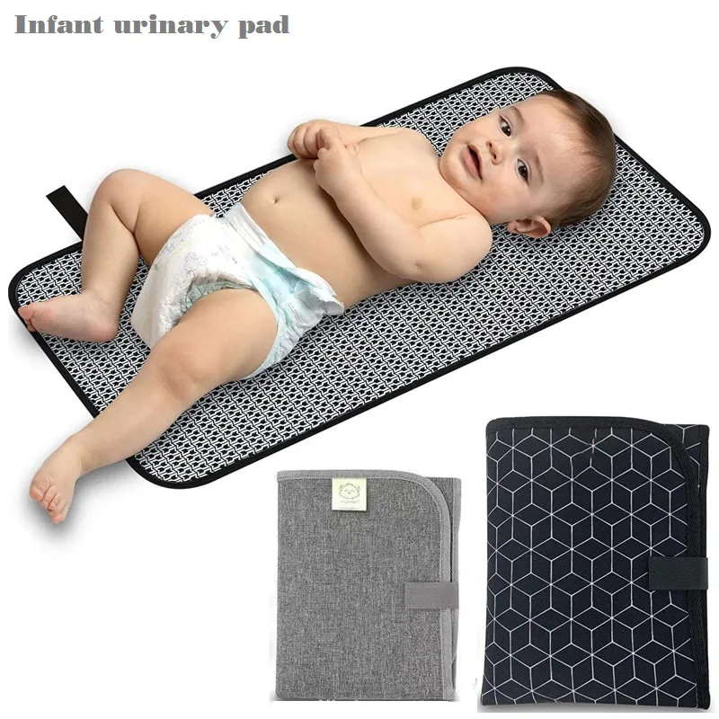 Portable Diaper Changing Pad Waterproof Foldable Baby Changing Mat Travel Lightweight Oxford Cloth Changing Pads  big image 8