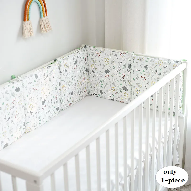 Green discount cot bumper