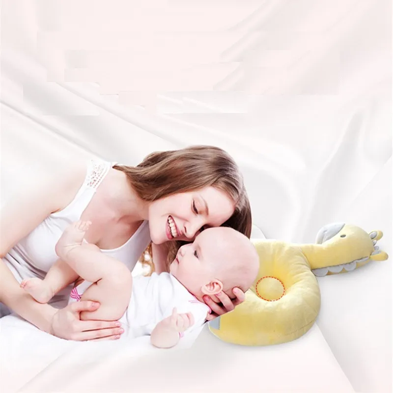 Portable, Animal Shape Orthopedic Pillow, Soft Breathable Cool, Multifunction Small Pillow for Baby  big image 7