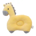 Portable, Animal Shape Orthopedic Pillow, Soft Breathable Cool, Multifunction Small Pillow for Baby Yellow