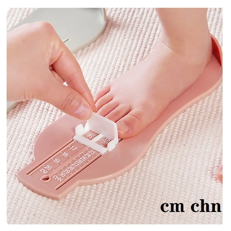 dispositivo de medición del pie dispositivos de medición del tamaño del zapato para niños de 0 a 8 años (disponible en varios colores) Rosado big image 1