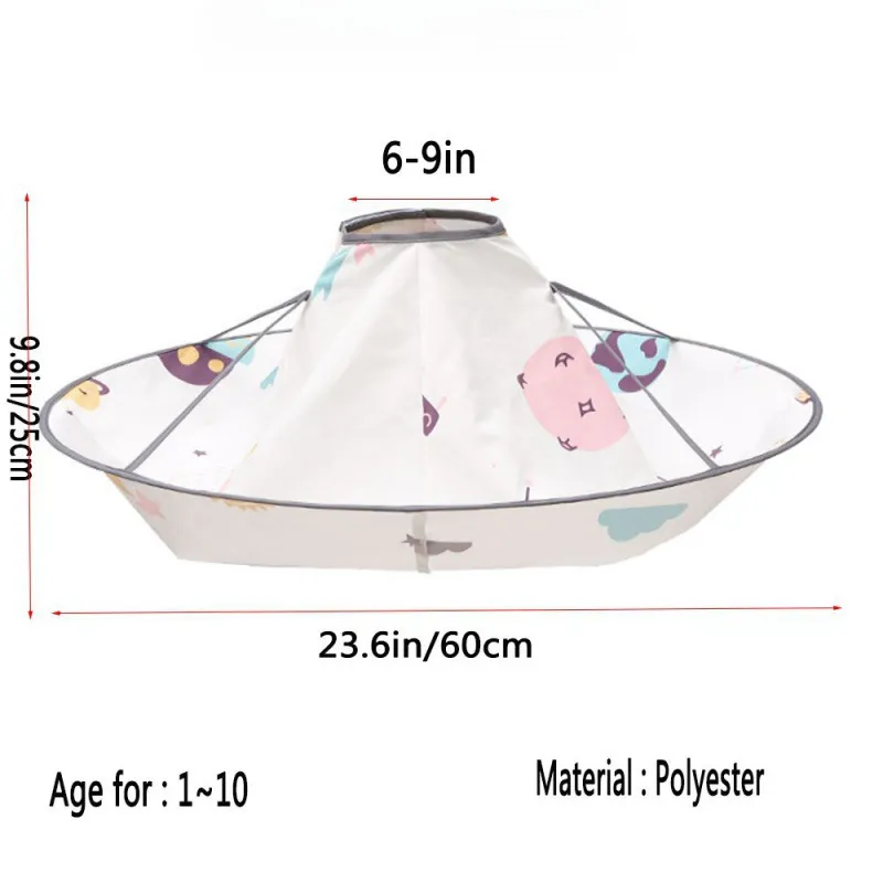 Kids Hairdressing Cape Barber Cape for Kids Haircut Cape Umbrella Cloak Hair Catcher Kids Hair Styling Cutting Cape Apron for Kids Children Toddlers Children Barber Cape big image 2