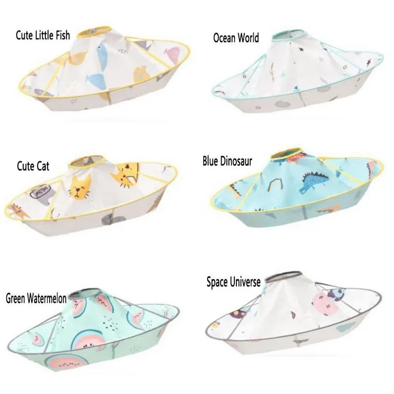 Kids Hairdressing Cape Barber Cape for Kids Haircut Cape Umbrella Cloak Hair Catcher Kids Hair Styling Cutting Cape Apron for Kids Children Toddlers Children Barber Cape big image 8