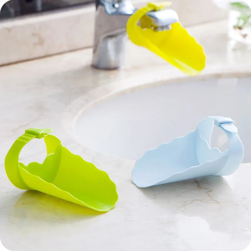 Wasserhahnverlängerung für Kinder, Wasserhahnverlängerung für Kinder Händewaschen, Wasserhahn Baby Guide Waschbecken Verlängerungsgerät Wasserumleiter big image 7