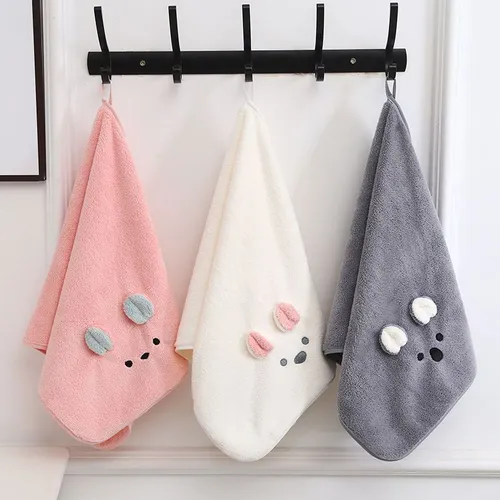 Coral Fleece Baby Koala Pattern Bath Towel-Ultra Soft, Absorbent -Baby Bath Towels for Newborn Boy and Girl