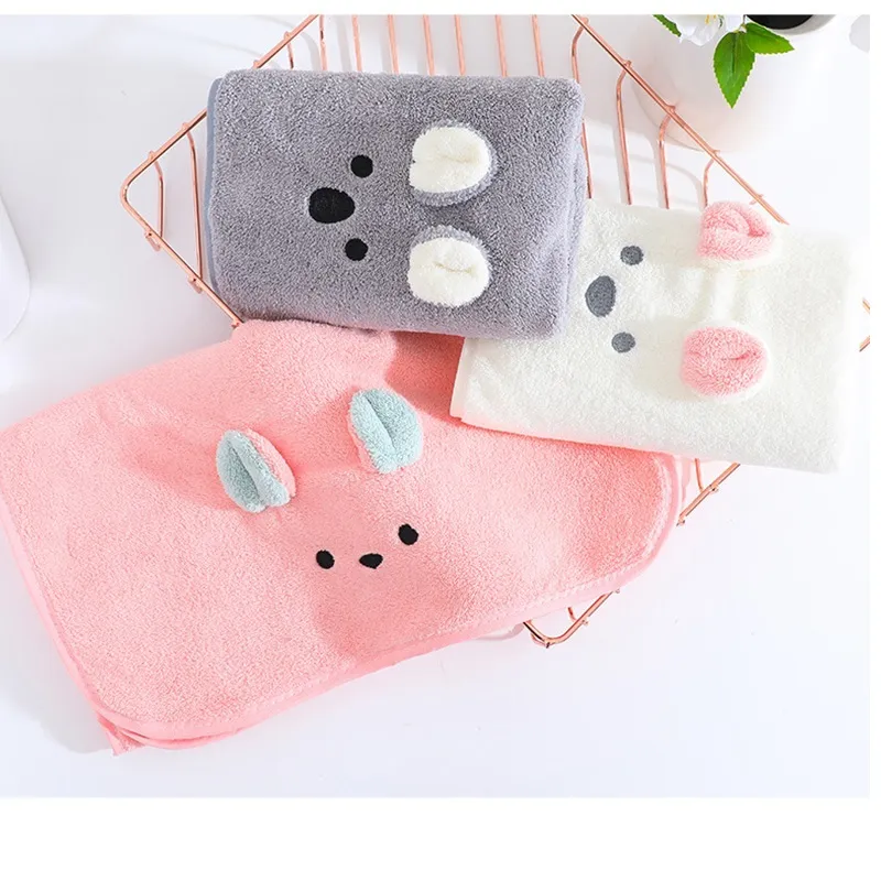 Coral Fleece Baby Koala Pattern Bath Towel-Ultra Soft, Absorbent -Baby Bath Towels for Newborn Boy and Girl big image 5