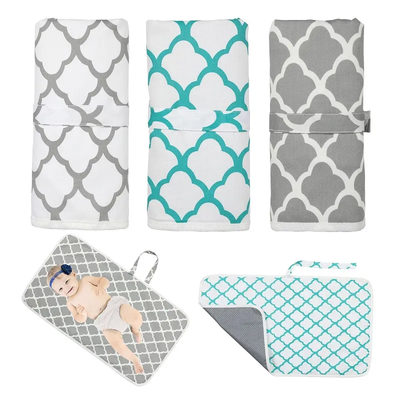 Portable Diaper Changing Pad - Waterproof Foldable Baby Changing Mat - Travel Diaper Change Mat - Lightweight Changing Pads for Baby - Baby Changer big image 2