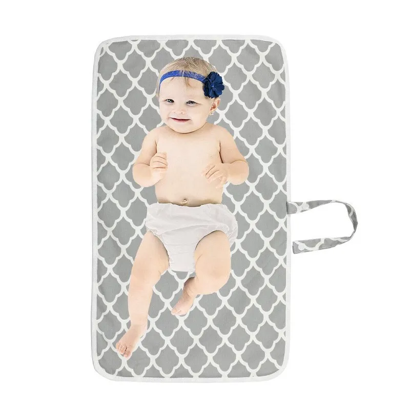 Portable Diaper Changing Pad - Waterproof Foldable Baby Changing Mat - Travel Diaper Change Mat - Lightweight Changing Pads for Baby - Baby Changer big image 4