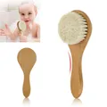 Wooden Baby Hair Brush, Soft Bristle Hair Brush for Baby/Toddler/Kid  image 2