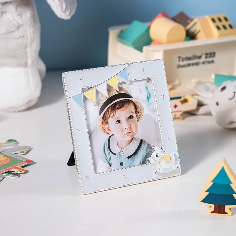 2 pcs New Unisex Baby Souvenir Shooting Set Light Blue image 2