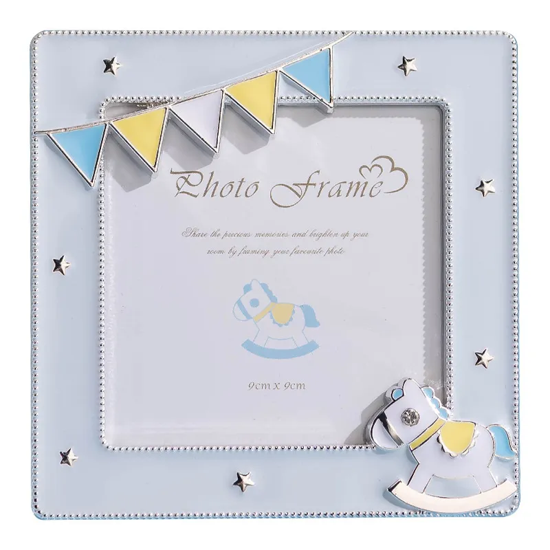 2 pcs New Unisex Baby Souvenir Shooting Set Light Blue big image 1