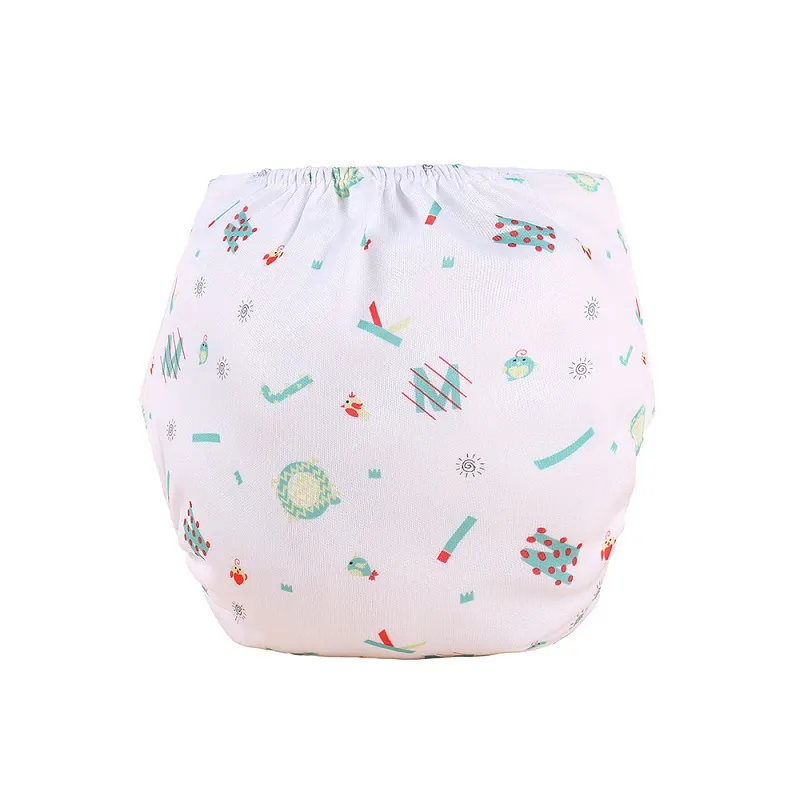 Baby Waterproof Diaper Pants with Adjustable Size and 4 Colors for 1-3 Years Old  big image 1