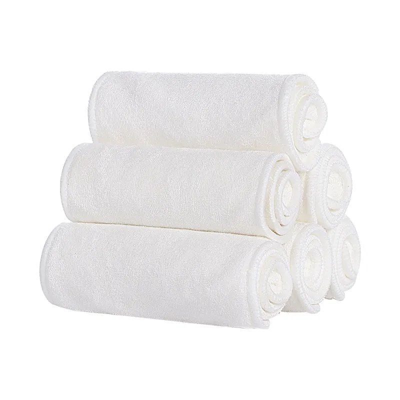 2-pack Reusable Cloth Diaper Inserts, Absorbent & Breathable Liners, 3-Layer Microfiber Inserts for Cloth Diapers big image 2