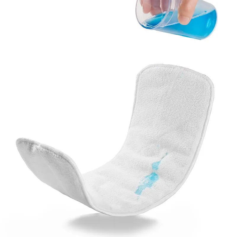 2-pack Reusable Cloth Diaper Inserts, Absorbent & Breathable Liners, 3-Layer Microfiber Inserts for Cloth Diapers big image 3