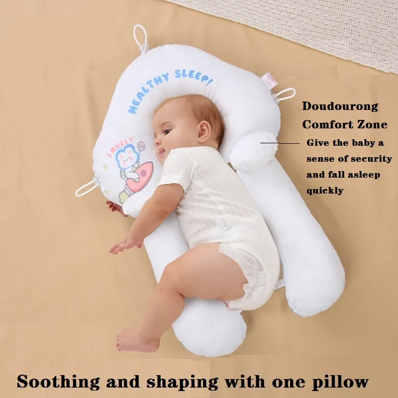 Unisex Solid Cotton Sleeping Bag Set for Baby with Pillow and Case  image 5