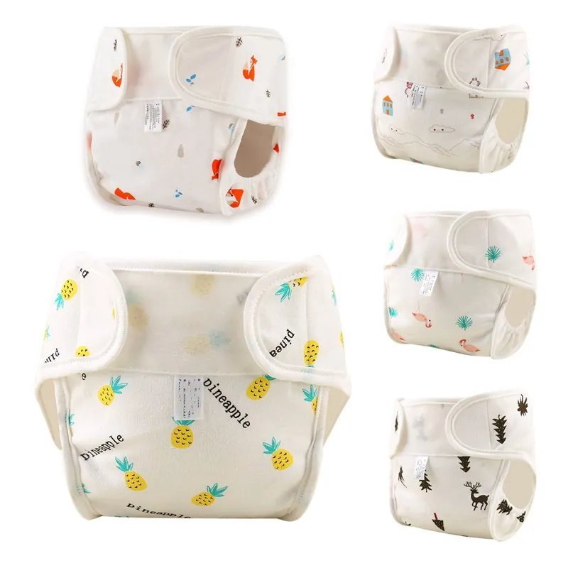 Cloth Diaper Waterproof Breathable Washable Reusable for Baby Girls and Boys 