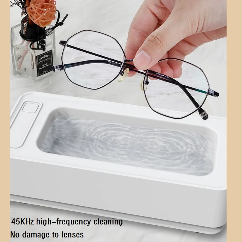 USB High-Frequency Vibrating Multi-Functional Cleaning Machine White image 4