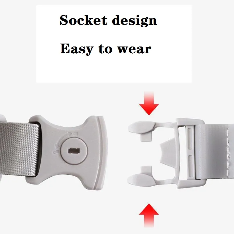 Child Anti-Lost Rope with One-to-One Key Lock and Adjustable Wristband  Pink image 6