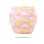 Waterproof and Washable Cotton Diaper for Babies and Toddlers Pink