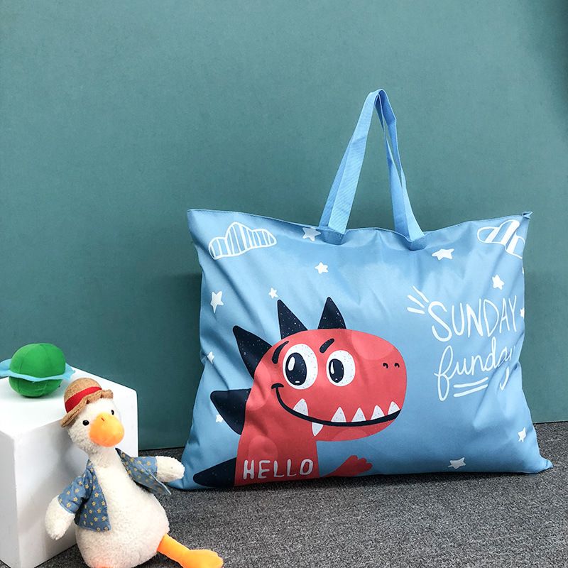 Versatile Kids' Nursery Quilt Storage And Waterproof Cotton Blanket Organizer Bag