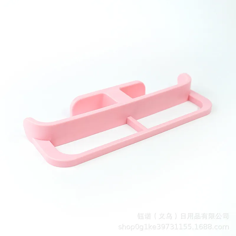Multipurpose Plastic Wall-Mounted Shoe Rack and Towel Holder  big image 1