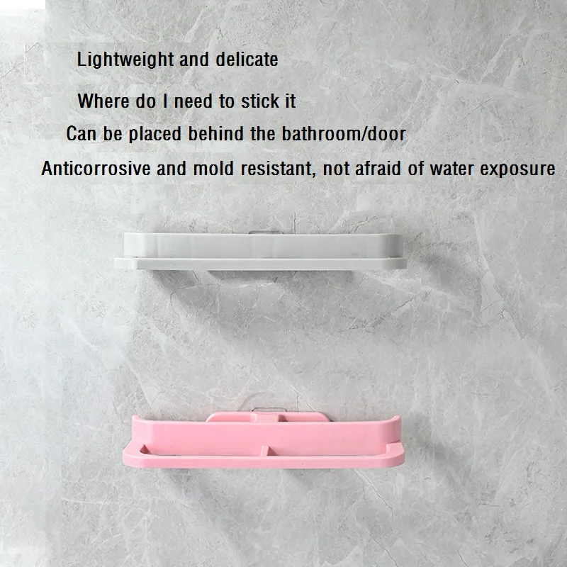 Multipurpose Plastic Wall-Mounted Shoe Rack and Towel Holder  image 4