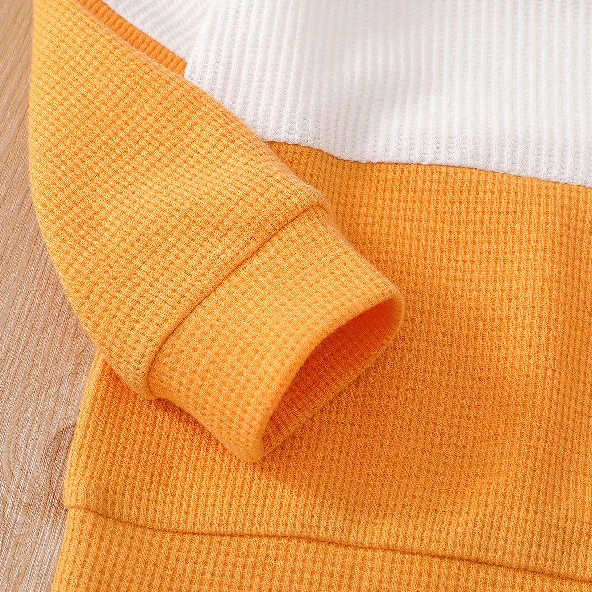 2-piece Toddler Boy Colorblock Pullover Sweatshirt and Pants Set  image 6