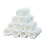 10 Pcs Three-layer Cotton Cloth Diaper Inserts White