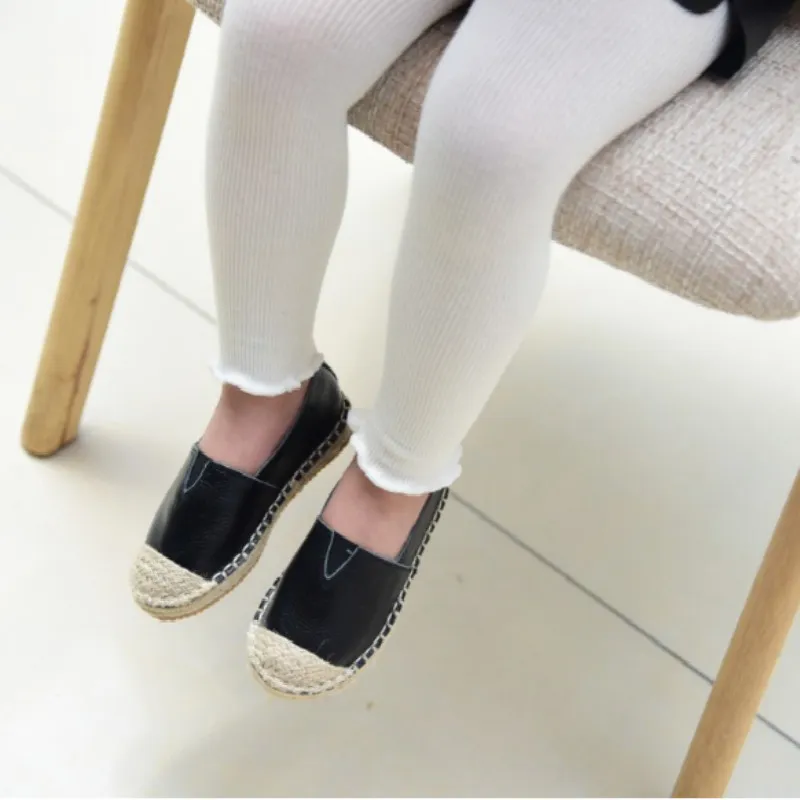 Baby / Toddler Girl Solid Knitted Ruffled Leggings  image 3