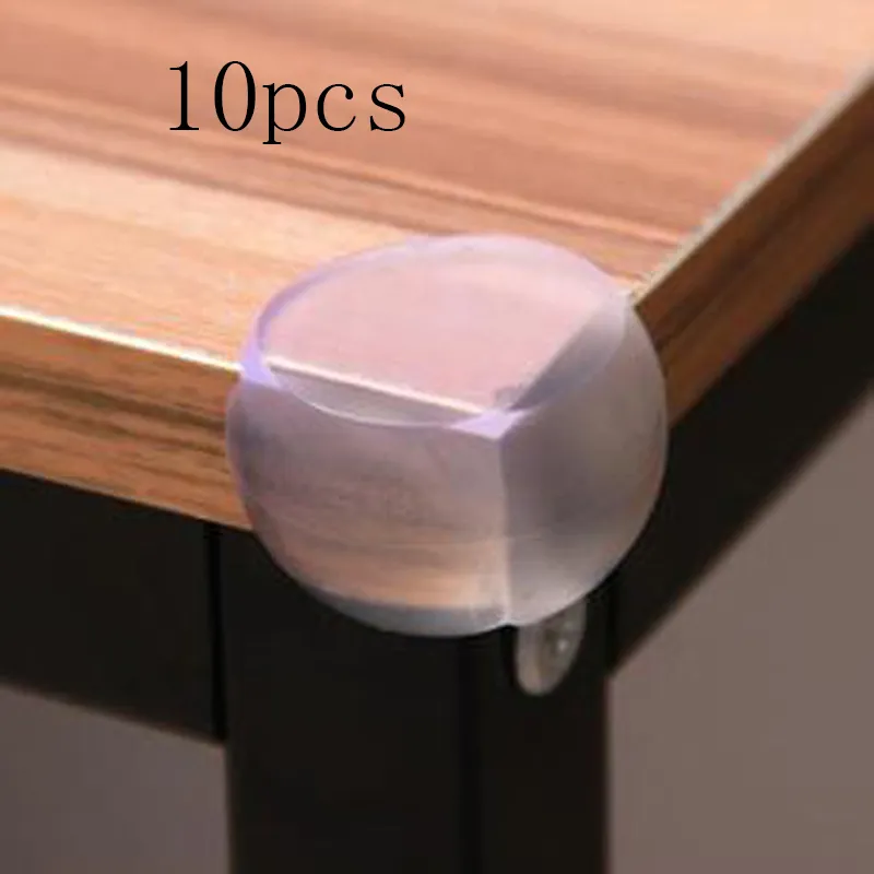 10 Pcs Baby Table Corner Protectors White