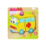 3D Wooden Puzzle Jigsaw Toys For Children Wood 3d Cartoon Animal Puzzles Intelligence Kids Early Educational Toys Gold