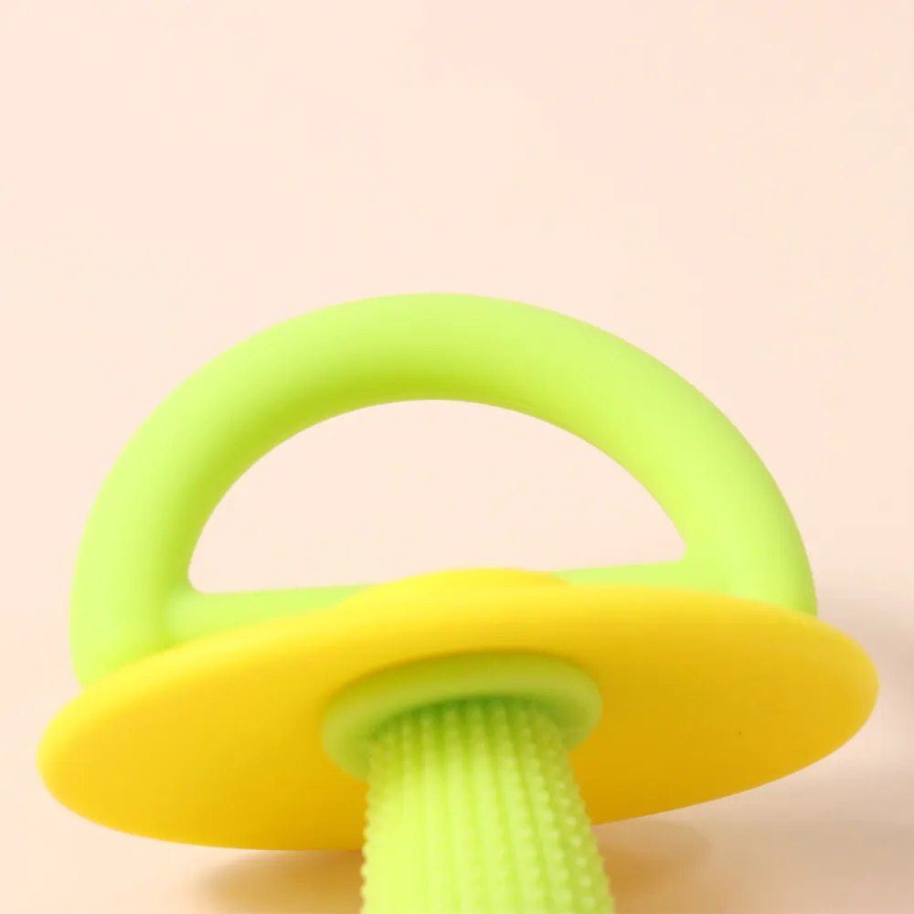 Silicone Baby Teether Toy Cactus Shape Infant Teething Toy Pacifiers Soothe Babies Sore Gums  big image 6
