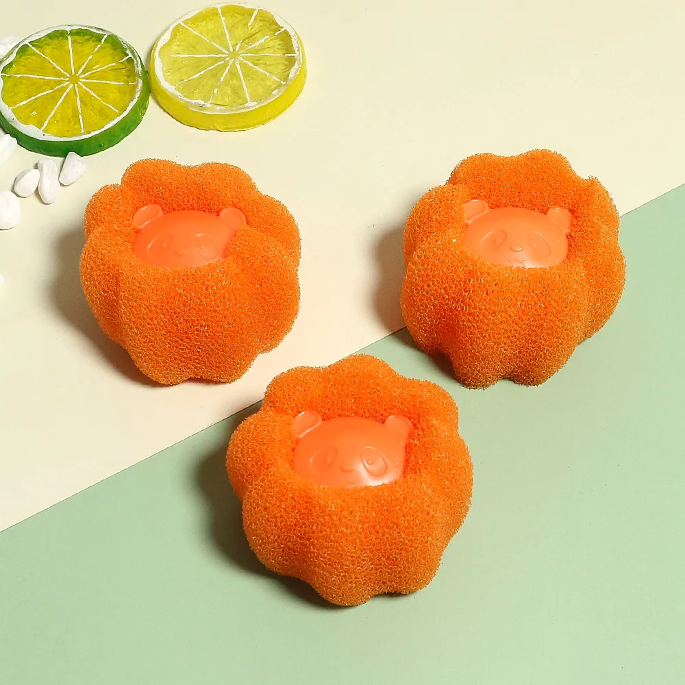 Magic Laundry Ball Hair Catcher Remover Washing Machine Cleaning Ball Clothes Cleaning Tool  image 1