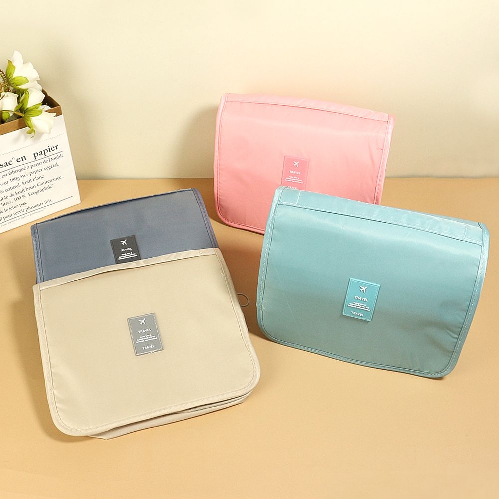 

Toiletry Bag Travel Bag with Hanging Hook Portable Water-resistant Makeup Cosmetic Bag Travel Organizer
