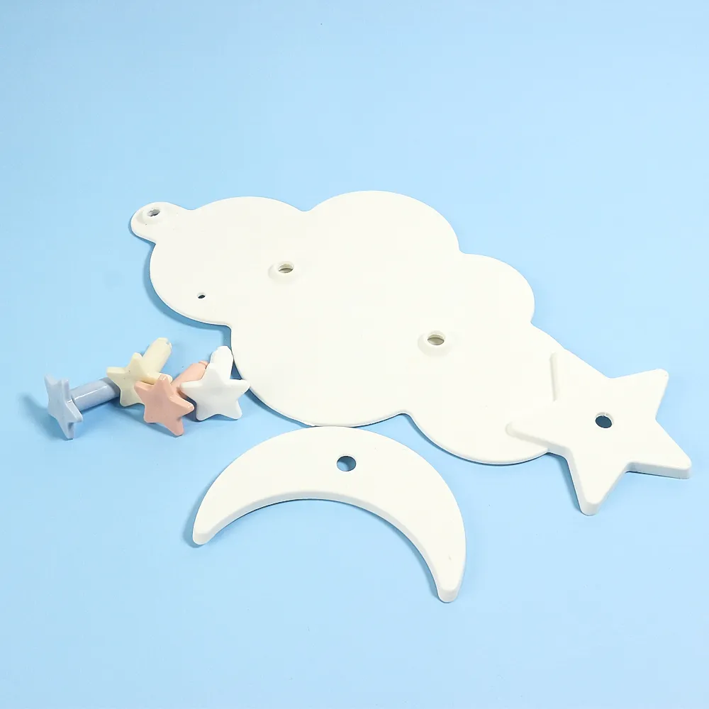 Cartoon Cloud Adhesive Hooks Wall Mounted Sticky Hooks for Key Hat Bathroom Robe Towel big image 8
