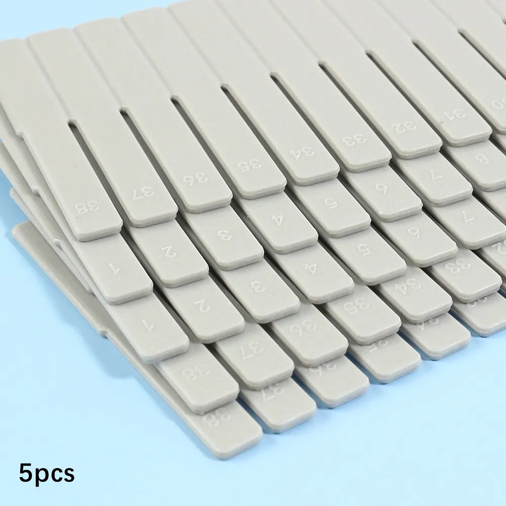 5Pcs Gaveta Divisórias Ajustável DIY Organizador de Armazenamento Separador para arrumar roupas meias roupas íntimas cosméticos desordem Cinzento