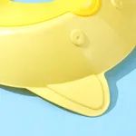 Baby Shower Cap Cartoon Fox Shape Adjustable Bathing Hat for 3-12Y Yellow image 3