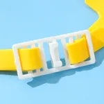 Baby Shower Cap Cartoon Fox Shape Adjustable Bathing Hat for 3-12Y Yellow image 5