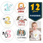 Baby Milestone Photo Commemorative Stickers for January to December  image 2