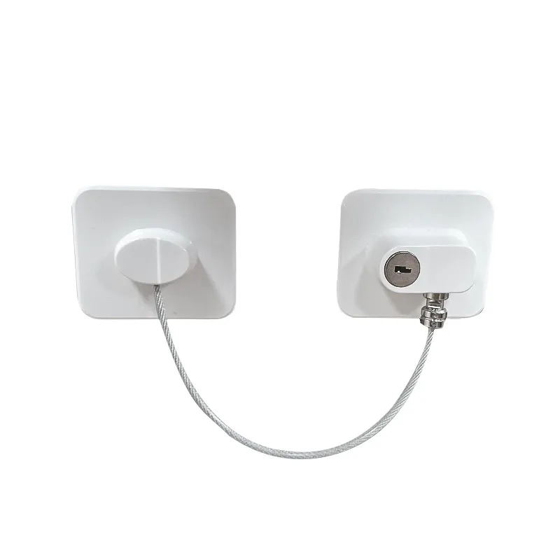 Multi-functional Child Safety Lock - High-rise Protection for Cabinets, Windows, Refrigerators, and More White big image 1