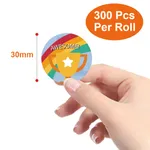 Cute Stickers Labels Roll Round Cartoon Labels for Envelope Seals Stickers Cards Gift Boxes Decoration  image 3