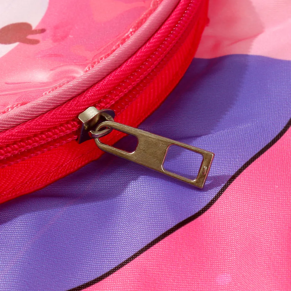 Children's Cartoon Swimming Bag Dry and Wet Separation Beach Bag Fashion Large Capacity Swimming Clothes Storage Bag Backpack Pink image 4
