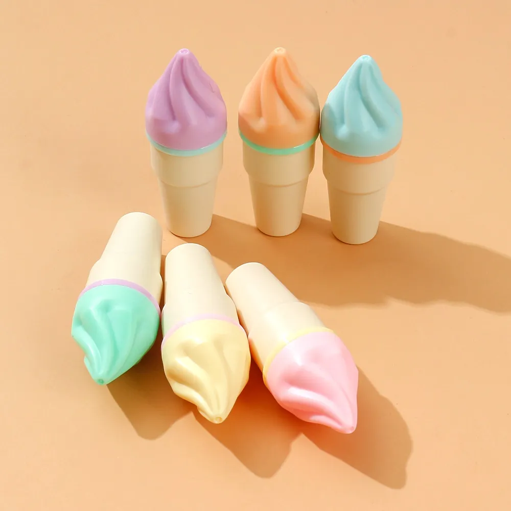 

Ice Cream Pen 6 Sort Color Cute Pens for Kids Ice Cream Cone Novelty Pens Novelty Cute highlighter Summer Ice Cream Writing Pen for School Office Supp